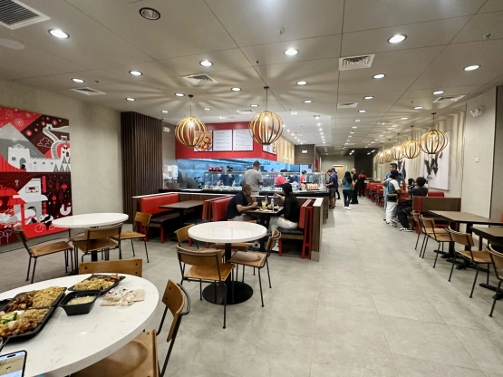 Panda Express ambience
