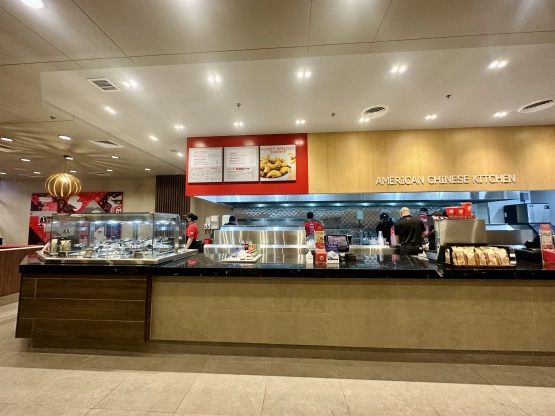 Panda Express counter