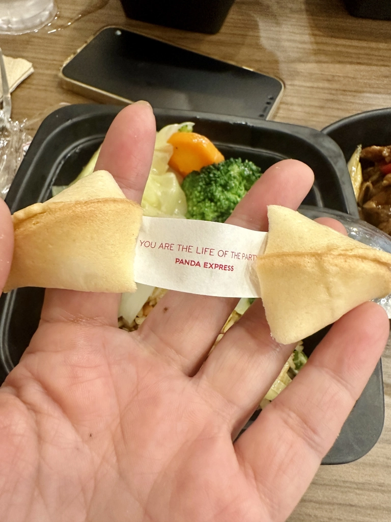 Panda Express fortune
