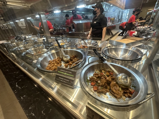 Panda Express entrees