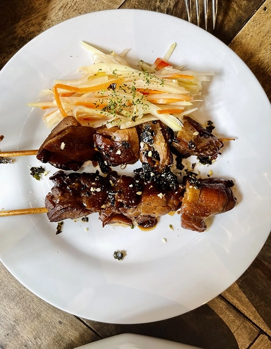 The PigPen Alabang - Milkfish spring rolls