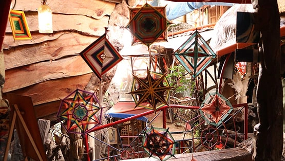 Ili-likha Artists Village Baguio - Artistic balcony