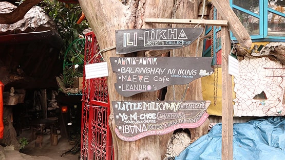 Ili-likha Artists Village Baguio - entrance