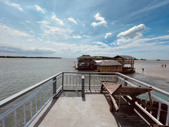 Calatagan Batangas Little Boracay - floating house bigger view deck