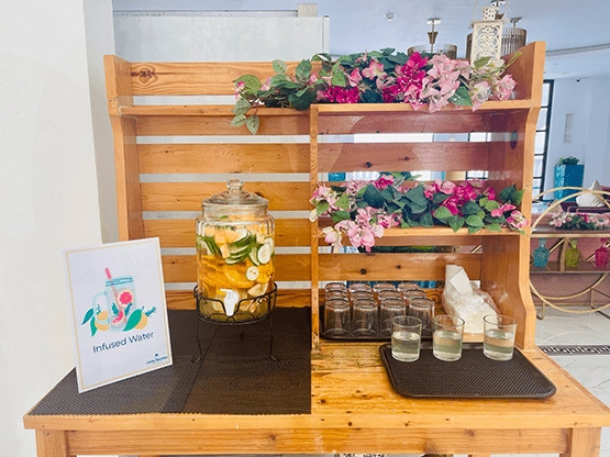 Camp Netanya Batangas - Complimentary welcome drinks