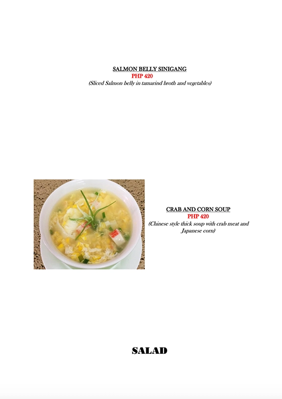 Greeka - Menu 3