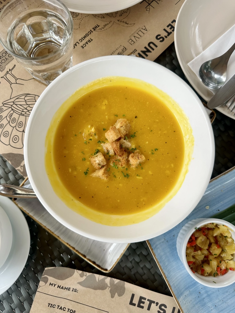 Pesce - pumpkin soup