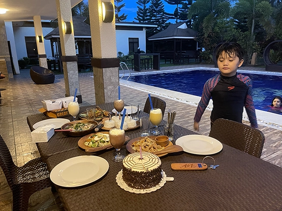 A&A Garden Suites - Pre-ordered dinner