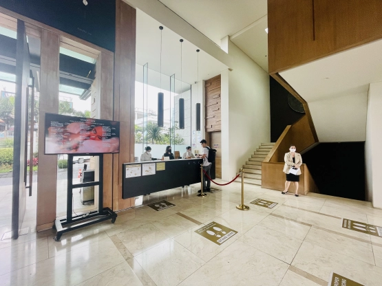Escala Tagaytay - reception area