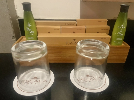Escala Tagaytay - room toiletries kit