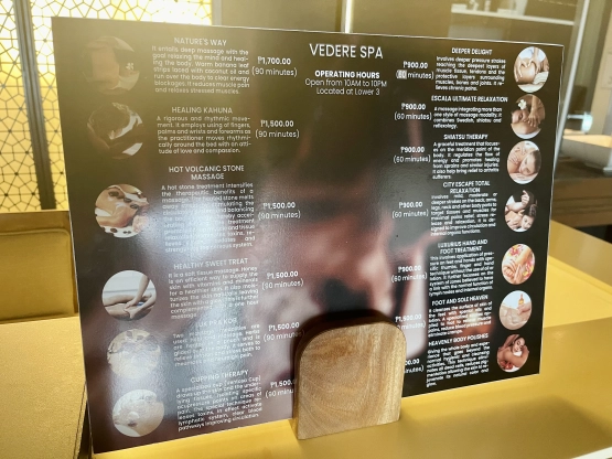 Escala Tagaytay - VedereSpa rates