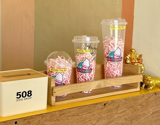 508 egg drop - Ice scramble sizes