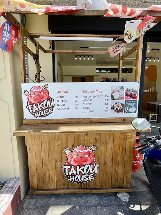 508 egg drop - Takoyaki stall