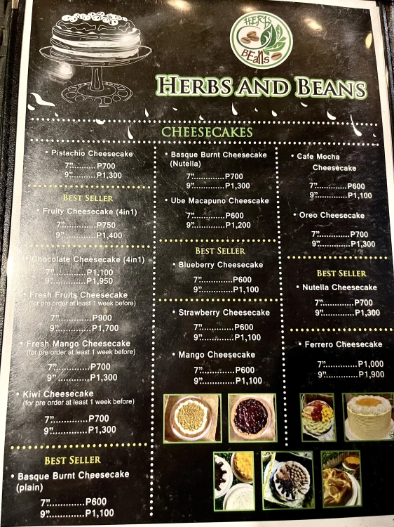 Herbs and Beans Pila Laguna - Menu 5