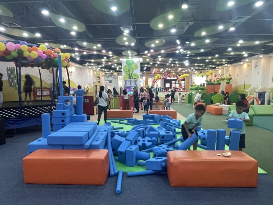 Kidzoona Playground SM city San Pablo - Puzzle station