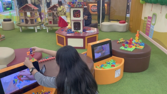 Kidzoona Playground SM city San Pablo - Squigee puzzle station