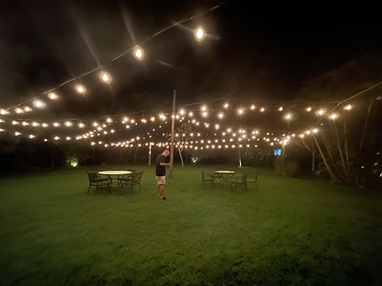 Lotuspod Bed and Breakfast - Night lights