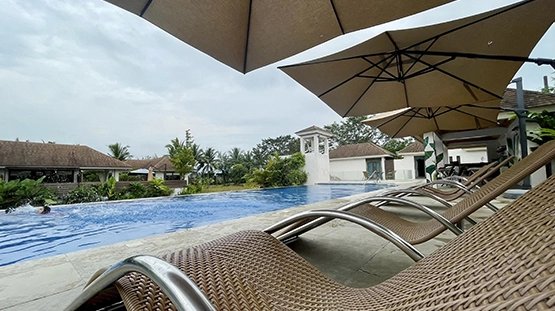 Lotuspod Bed and Breakfast - Pool area
