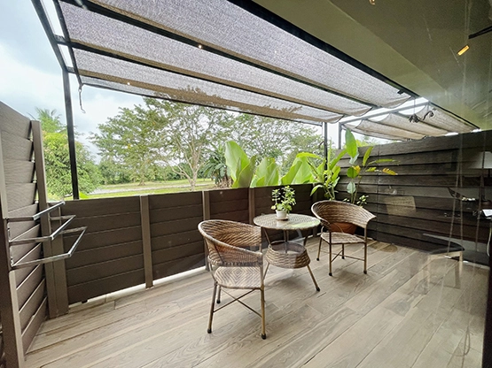 Lotuspod Bed and Breakfast - Veranda