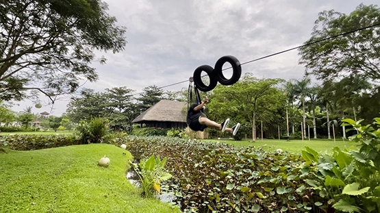 Lotuspod Bed and Breakfast - Zipline