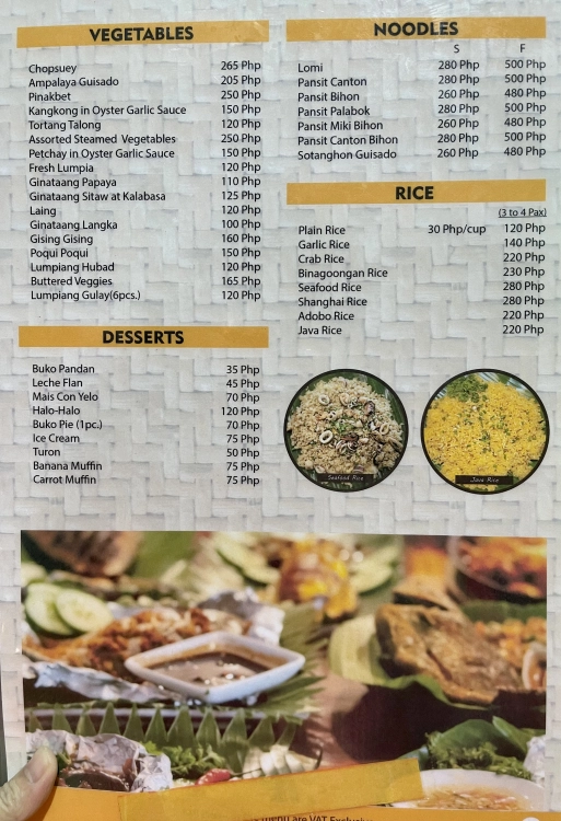 Makiling Ihawan Garden - Menu 2