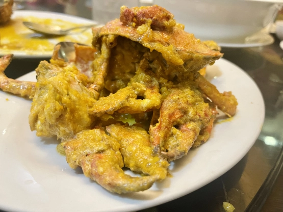 Ocean Bay seafood house salted egg crabs