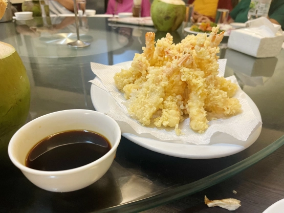 Ocean Bay seafood house shrimp tempura