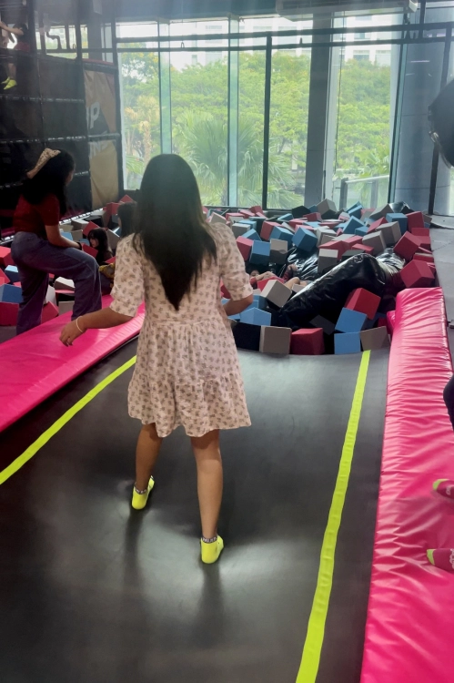 Wii Jump Trampoline Park - Foam Pit