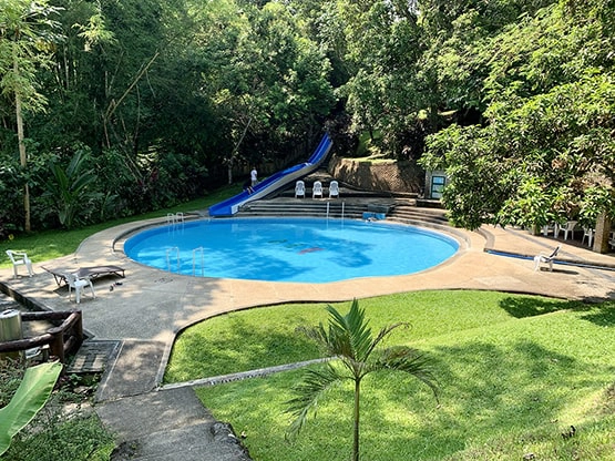 rizal recreation center laguna - Spring fed swimming pool with giant slide